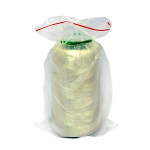 Нитки для мешкозашивочных машин, облегченные, белые, 1000 м